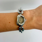 Vintage Y2K Silver Womens Watch Small Face