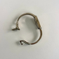 Rare Silver Watch with Black Dial Rectangle Face