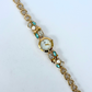 Dainty Vintage Gold Womens Watch Small Face