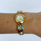 Dainty Vintage Gold Womens Watch Small Face