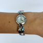 Dainty Vintage Silver Womens Watch Small Face
