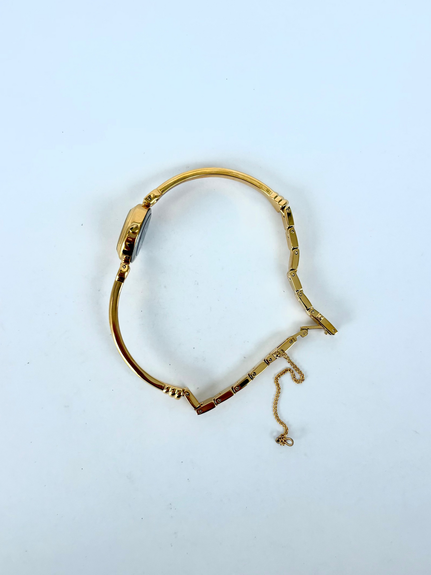 Dainty Minimalist Tiny Face Gold Womens Watch