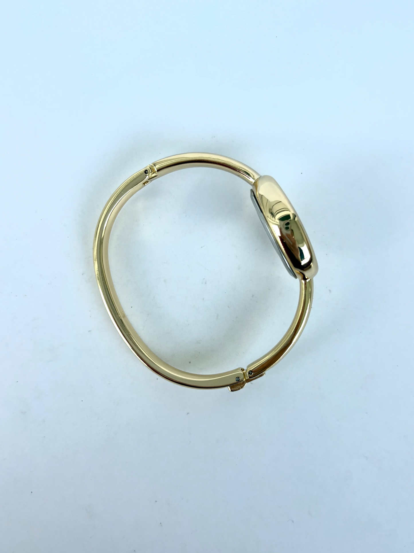 Gold Oval Dial Cusp Womens Watch