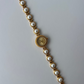 French Pearl Minimalist Gold Womens Watch Small Face
