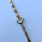 Dainty Vintage Red Jade Circle Dial Gold Dainty Womens Watch