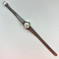 Rare Tiny Face Gruen Classy Silver Watch