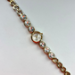 Diamond White Face Gold Womens Watch