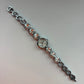 Diamond White Face Silver Womens Watch