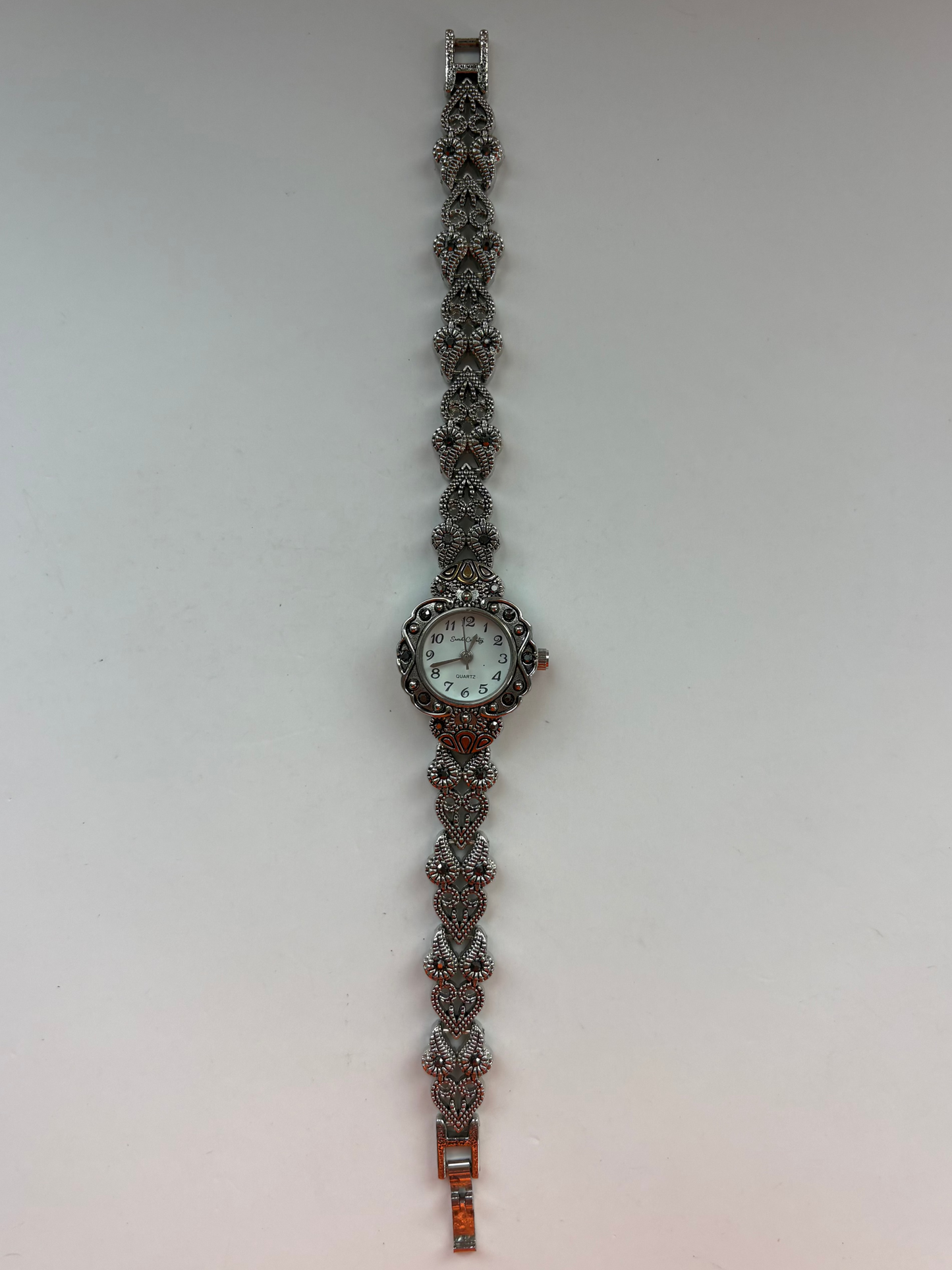 Rare Vintage Silver & Black Royal Womens Watch