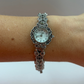 Rare Vintage Silver & Black Royal Womens Watch