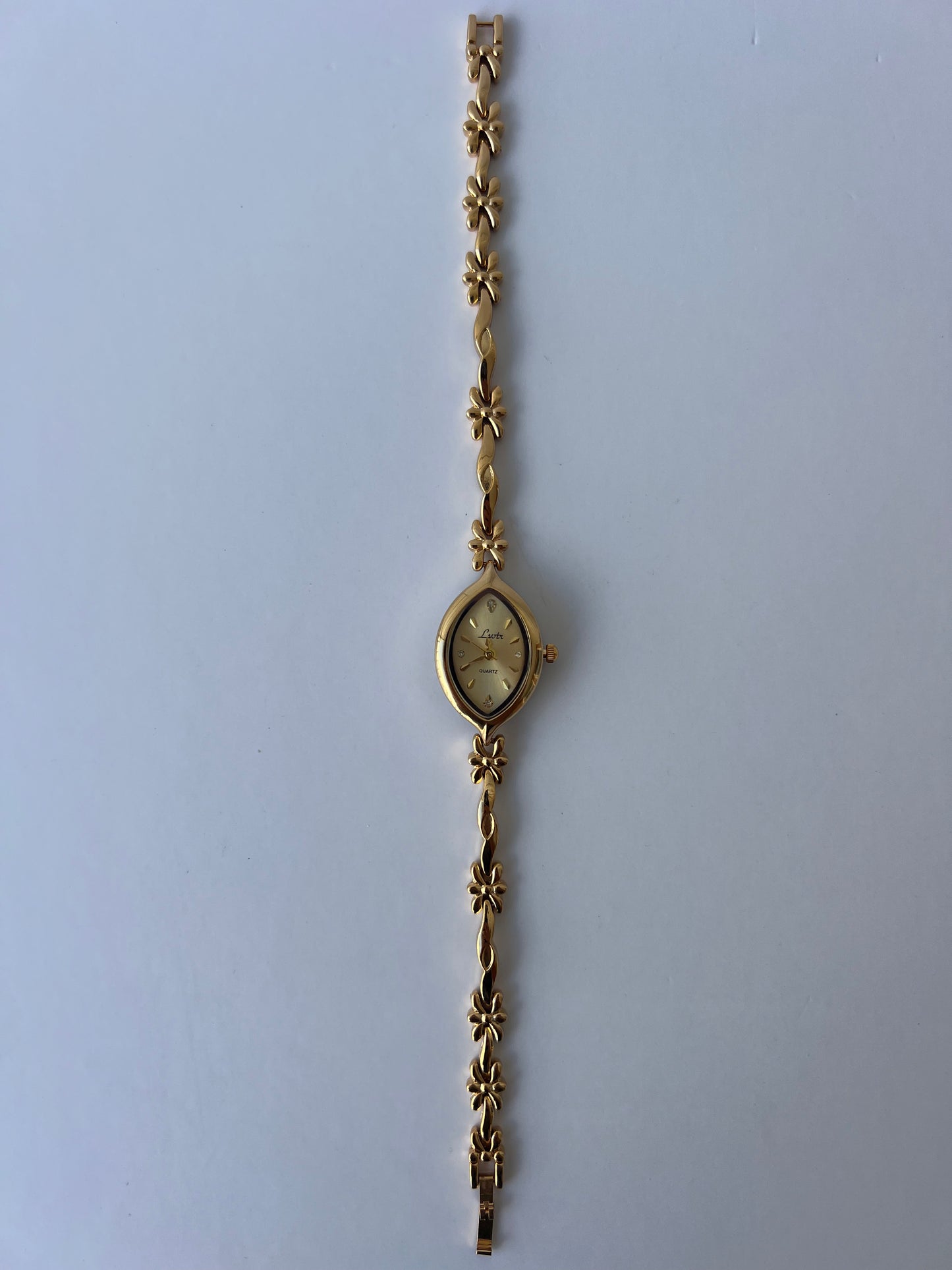 Dainty Bows Gold Toned Womens Watch