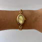 Dainty Bows Gold Toned Womens Watch