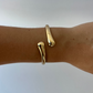 Gold Minimalist Cuff Bangle