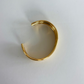 Cuff Bangle Double Bar Gold Bracelet