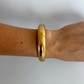 Cuff Bangle Statement Gold Bracelet