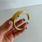 Cuff Bangle Statement Gold Bracelet