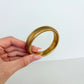 Rare Vintage Gold Stretch Thick&Thin Bangle Set