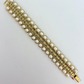 Rare Vintage Avon Gold Pearl Detail Bracelet