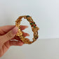 Rare Vintage India Inspired Gold Bangle