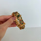 Rare Vintage India Inspired Gold Bangle
