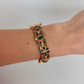 Rare Vintage India Inspired Gold Bangle