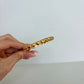 Rare Vintage Gold Mini Heart Bangle Bracelet