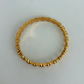 Rare Vintage Gold Mini Heart Bangle Bracelet