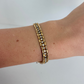 Rare Vintage Gold with Diamond Detail Bracelet