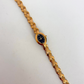 Rare Vintage Gold Womens Watch with Black Dial