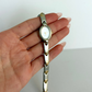 Rare Vintage Silver Womens Watch with Gold Reflection Hearts