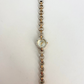 Rare Vintage Gold & Silver Two Toned Womens Watch with Diamond Detail