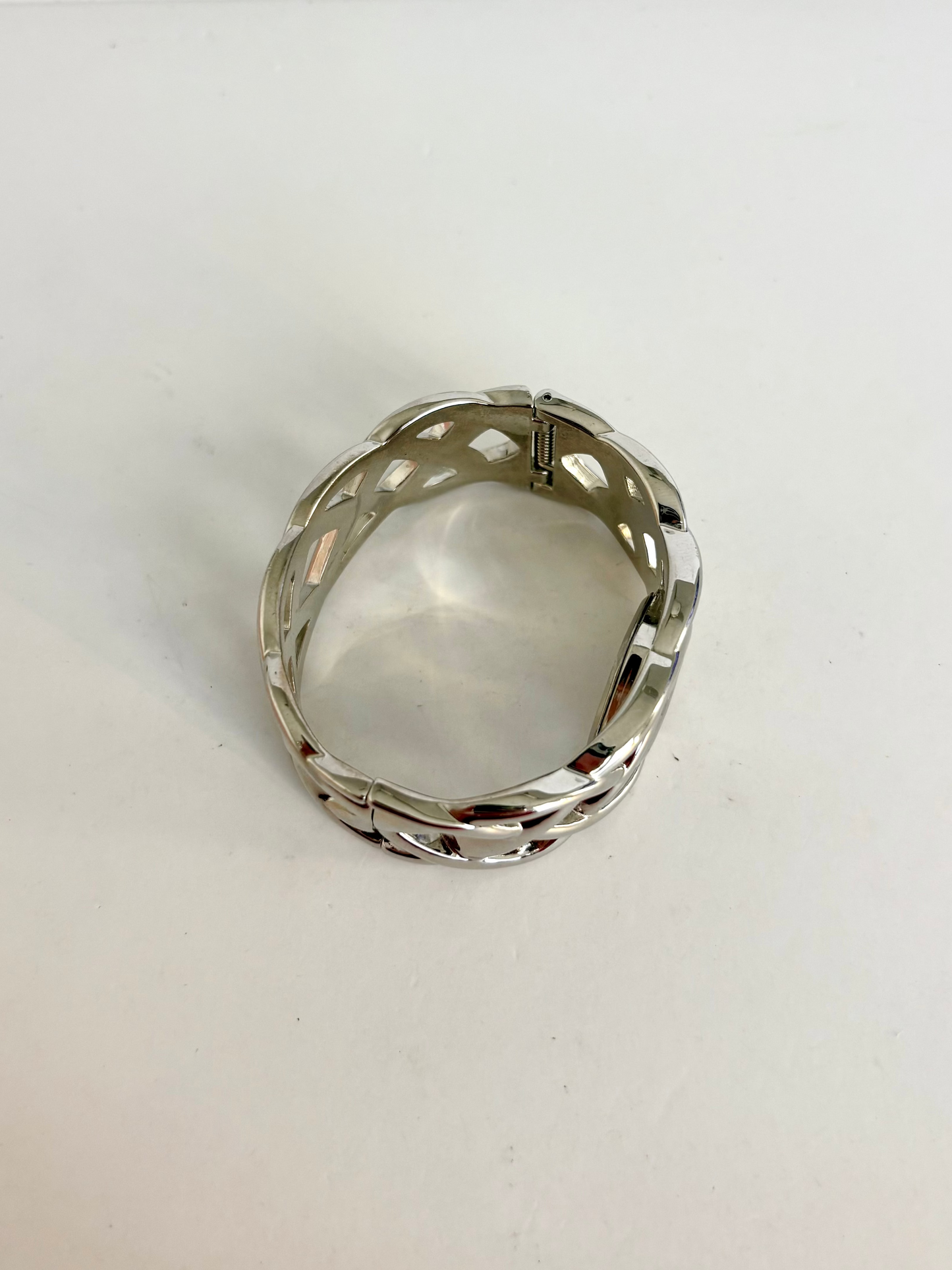 Rare Vintage Silver Statement Womens Watch