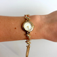 Rare Vintage Gold Dolphin Dainty Womens Watch