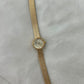 Vintage Brass Gold Womens Watch Small Face