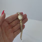 Vintage Snake Dainty Minimalist Gold Womens Watch Small Face
